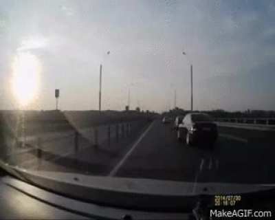 Russian dashcam - A whole new meaning to 