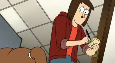 It's not as chaotic as regular show, but it's close enough