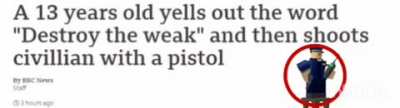 Destroy the weak 🗣️🗣️