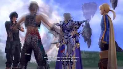 I was surprised to play Dissidia NT's story mode and see Vaan considered as a dependable man who has 'natural charisma