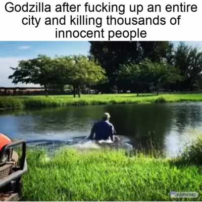 Nuclear dinosaur just want to chill man