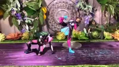 Stopmotion: Always loved the way Zafina moved. Imitating her style in this fight, this is just the beginning