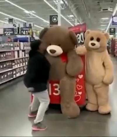 She messed with the wrong bear