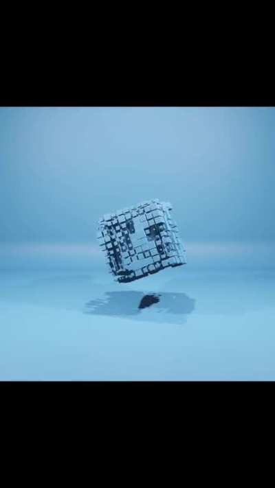 A breathing cube