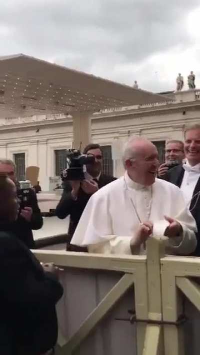 Pranking the Pope