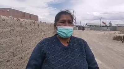 relato de Casilda Callapa, ciudadana chilena de origen aymara relatando lo acontecido estos últimos meses en el norte del pais