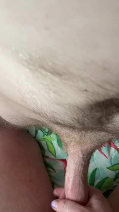 Big Dick Daddy Frotting with Sissy Slut