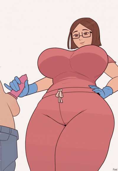 A nurse help for donation