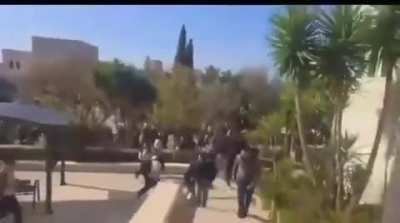 Israel stormed Birzeit University campus in the Occupied West Bank, injuring 41 students, including 9 with live bullets.