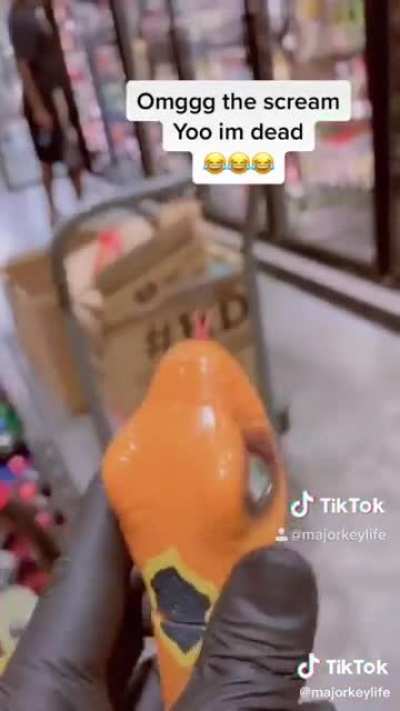 Hate it when I get screemed at doing the shopping