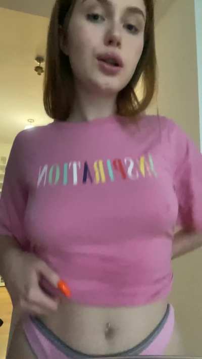 Maybe you should stop scrolling and enjoy my big tits (oc)