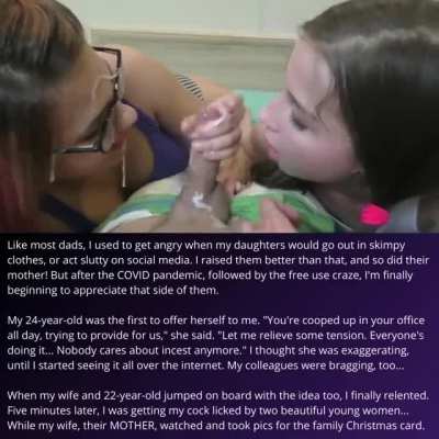 Family Life Post-Quarantine, Part 8 [incest]