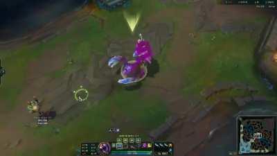 Skarner custom skins got updated, they now throw Seraphine