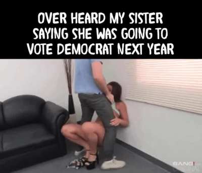 Not in this house