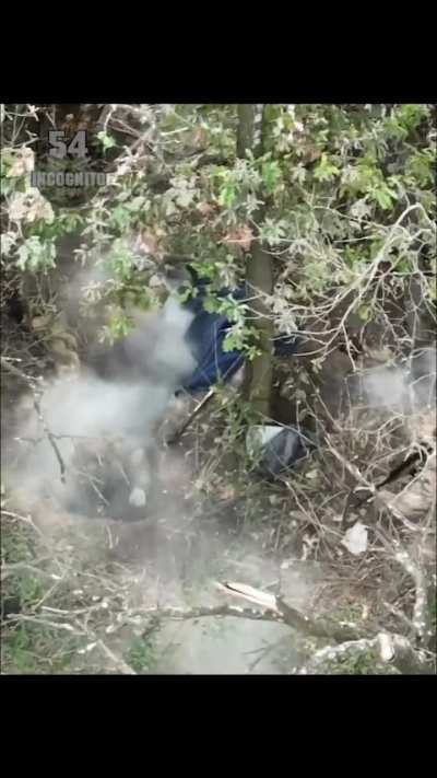 Unknown location. Ukrainians take 2 Russian prisoners'.