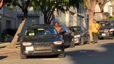 Skateboarder down Telegraph Hill 30 mins ago