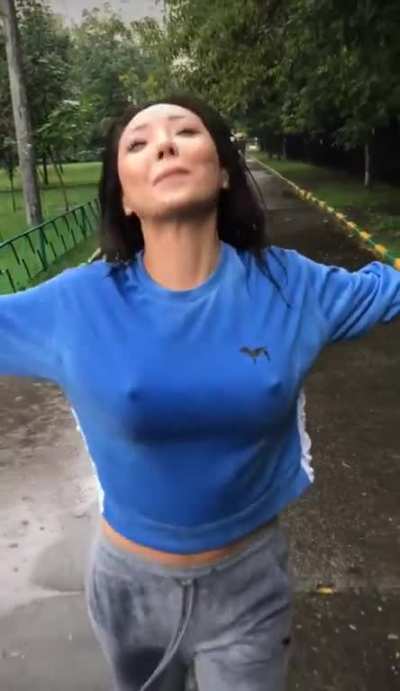 Singing in the rain