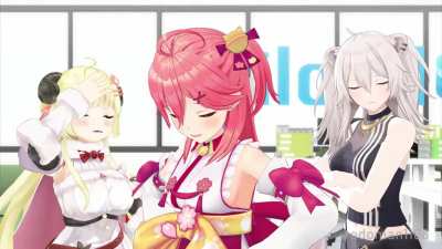 Kazama Iroha visits The hololive Office