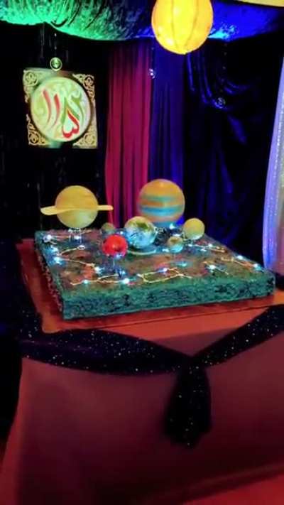 A humble lil cake for my 82 yo Muffin man [not OC]