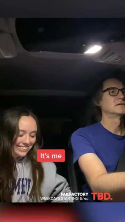 dad hearing her daughter's music for the first time