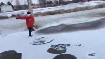 Wtf did he hit?
