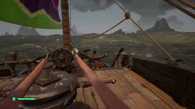 Keep ye hands on the helm