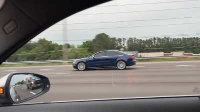 Roller of my dad’s S4 from my S3