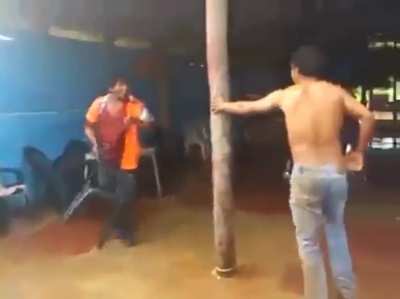 Slip and smash