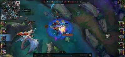 Thanks to the Fiora for the last second assist <3. Enemy team was fed and I managed to bring it back.