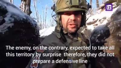 Reporting from the position of the 200th Separate Guards Motor Rifle Brigade on the northern flank of Artemovsk (Bakmut) 12-18-23
