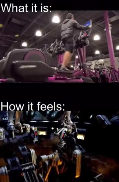 Even better with the ost playing