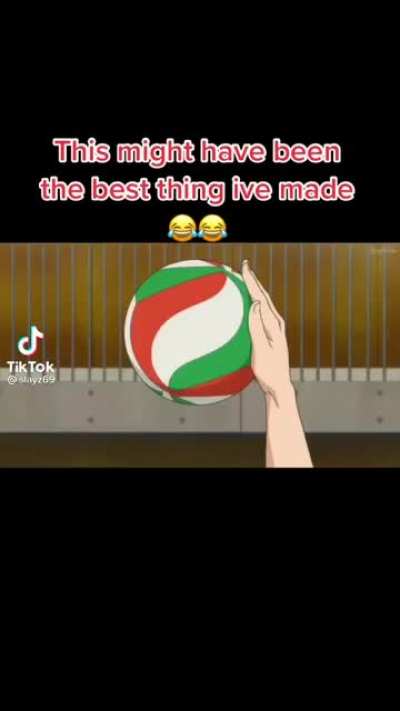 Pero un poco más flojo, Oikawa 😥
