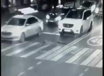 I’m going to stop your car with my body!