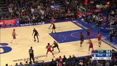 [Highlight] Boucher with the nonchalant block on Niang