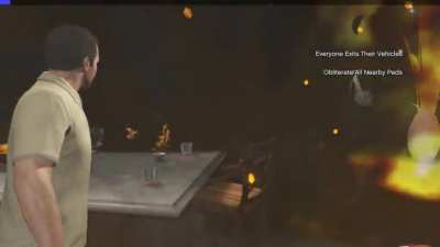 [Chaos Mod] Michael ruins Amanda's yoga a bit more than usual