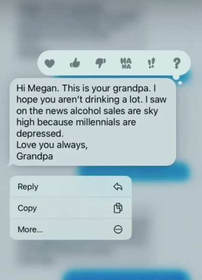 There’s nothing like a grandparent’s concern