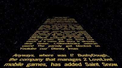 RABU RAIBU Star Wars Parody