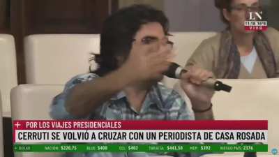 Cerruti no te responde, te disciplina...