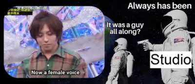 Wait so a guy can do all anime voices ?