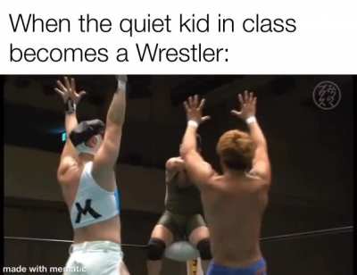 Signature move: Pew Pew.