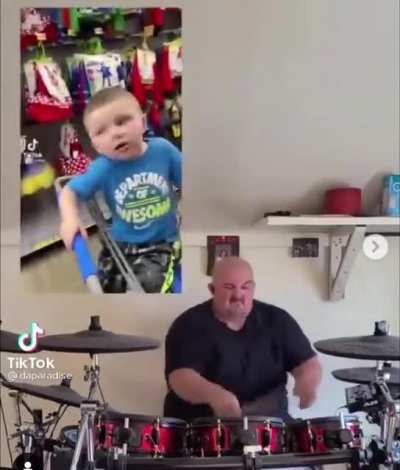 One hell of a blast beat though