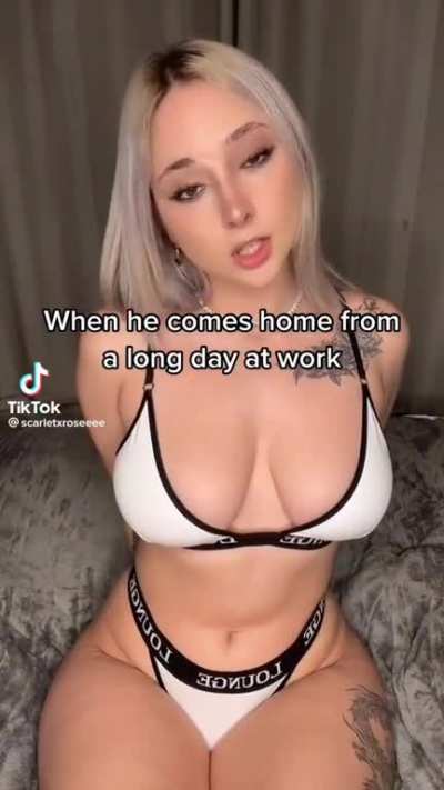 Imagine Coming Home to Her