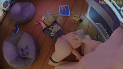 Mercy fucked doggystyle (polished-jade-bell, Volkor)