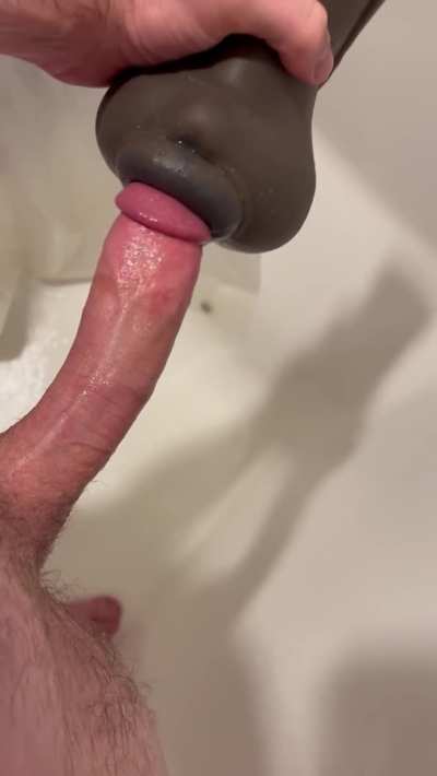 I love using both holes. Feels so good to switch back and forth.