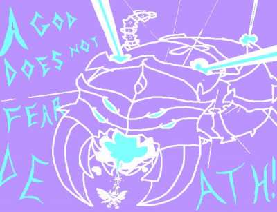 days 32, 33, and 35 of drawing calamitas until the draedon update - No Rest for the Wicked