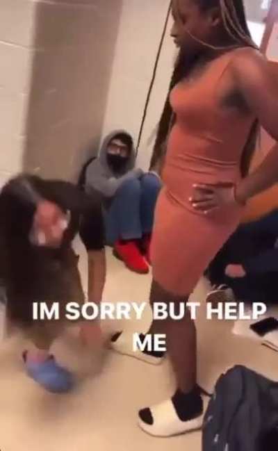 She got slapped for being racist ð