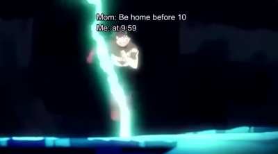 Gotta go fast