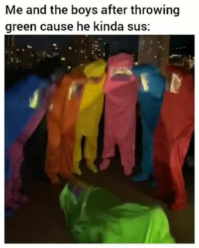 Green kinda sus ngl