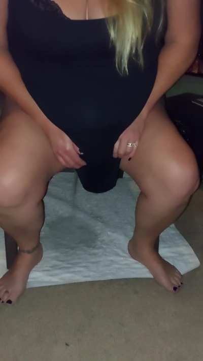 peeing on a pad