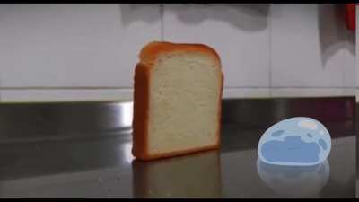 Rimuru gets crushed by bread